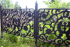Ритуальная ограда